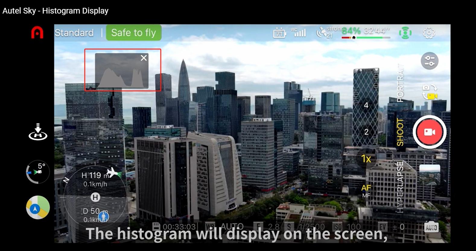 Autel Drone Histograms 