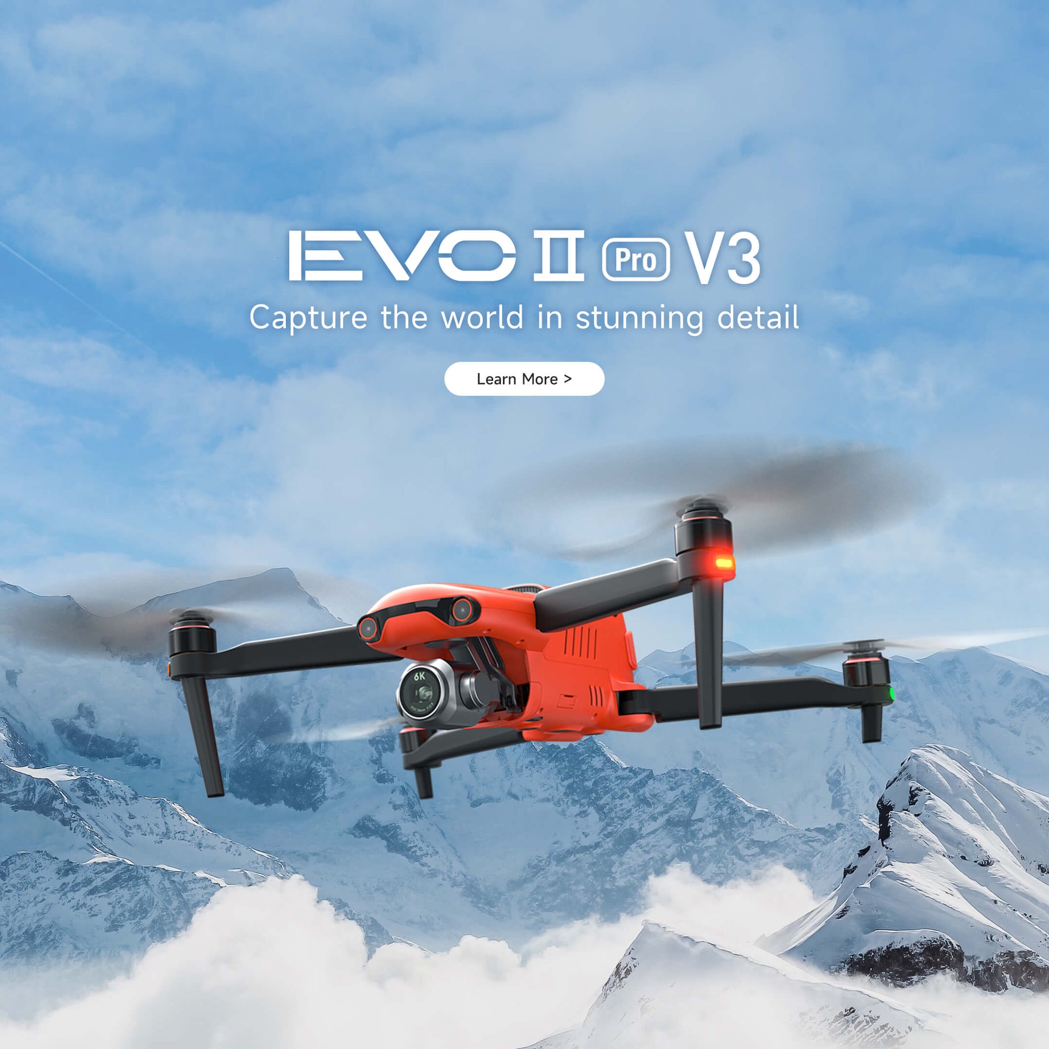 Autel EVO II Pro V3 orange drone for sale